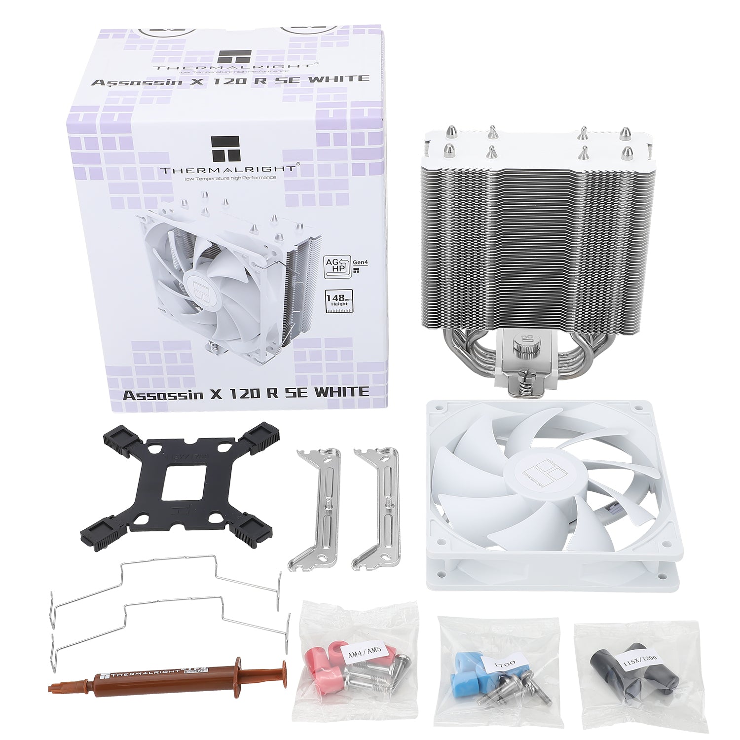 Thermalright Air Cooler Assassin X 120 Refined SE WHITE Thermalright Air Cooler Assassin X 120 Refined SE WHITE